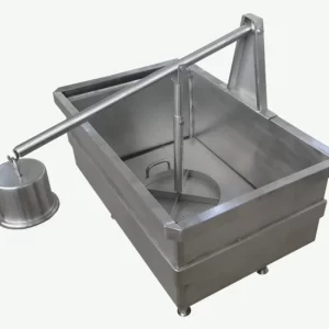 mesa de desuerado para elaboracion de queso