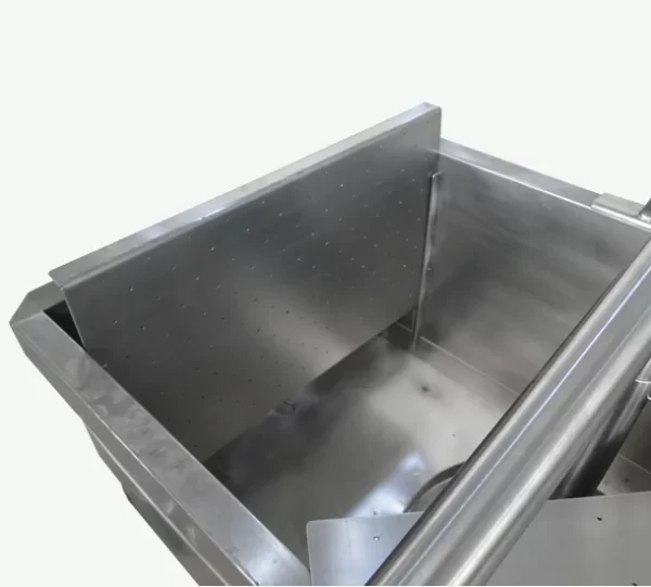 mesa de desuerado para elaboracion de queso